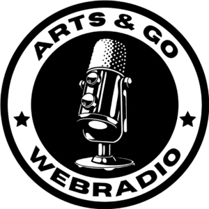 logo noir et blanc radio arts & go.